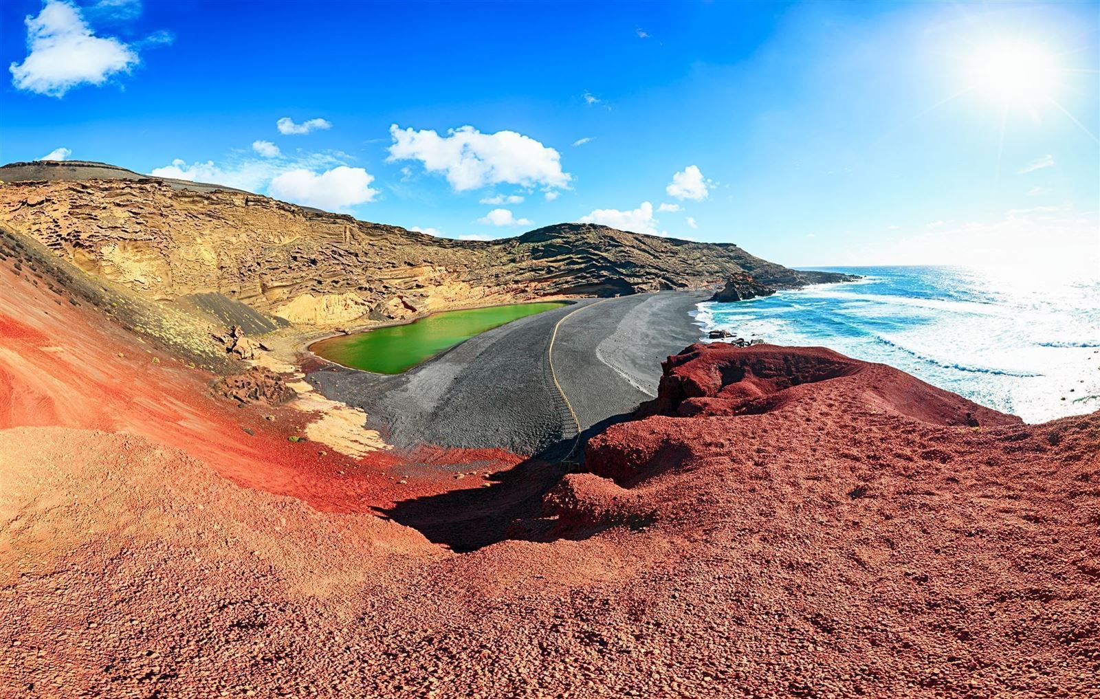 Timanfaya Nationalpark Grüner See El Golfo